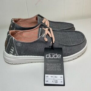 Hey Dude Women's Wendy Boho Embroidered Casual Sneakers from Finish Line size 5